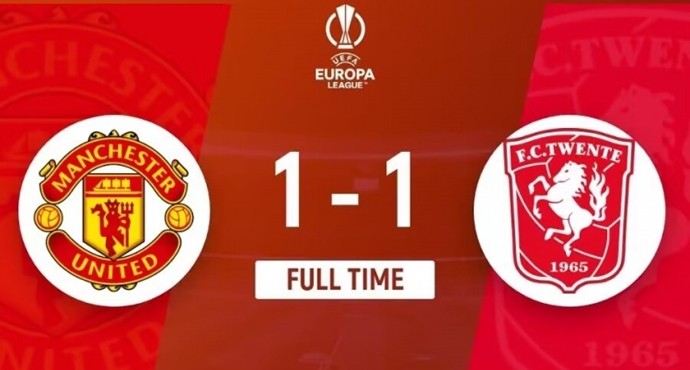 ยูโรปาลีก - แมนเชสเตอร์ยูไนเต็ด เสมอ ทเวนเต้ 1-1 พลาดท่าเปิดสนามสวย